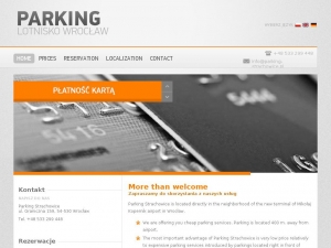 Ceniony parking przy wrocławskim lotnisku