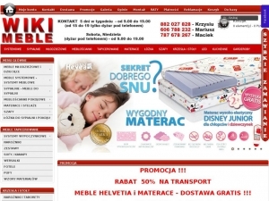 Tanie i funkcjonalne meblościanki pokojowe.